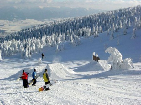 Snowbordová zjazdovka